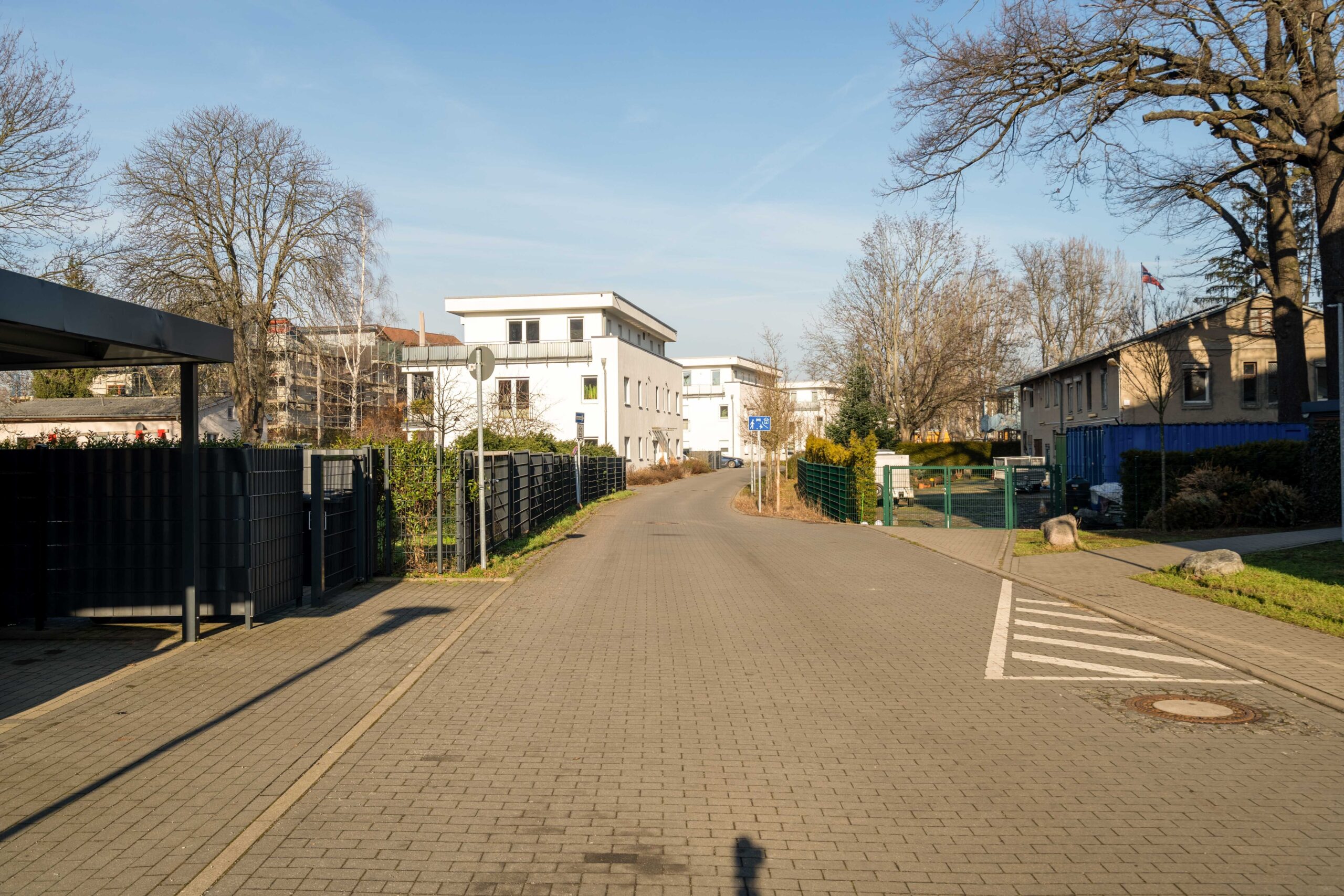 Blick in Spielstraße