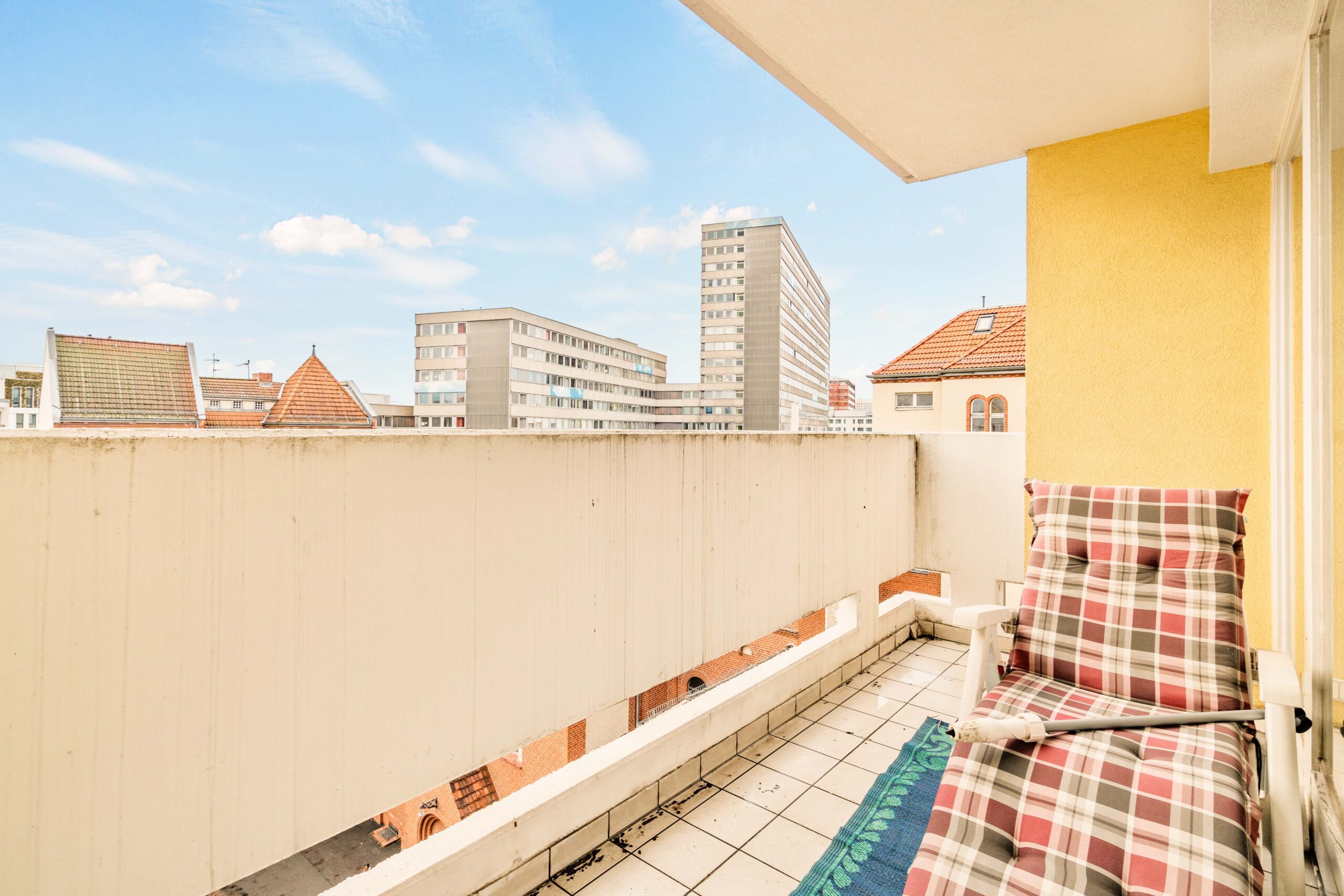 Balkon mit Aussicht