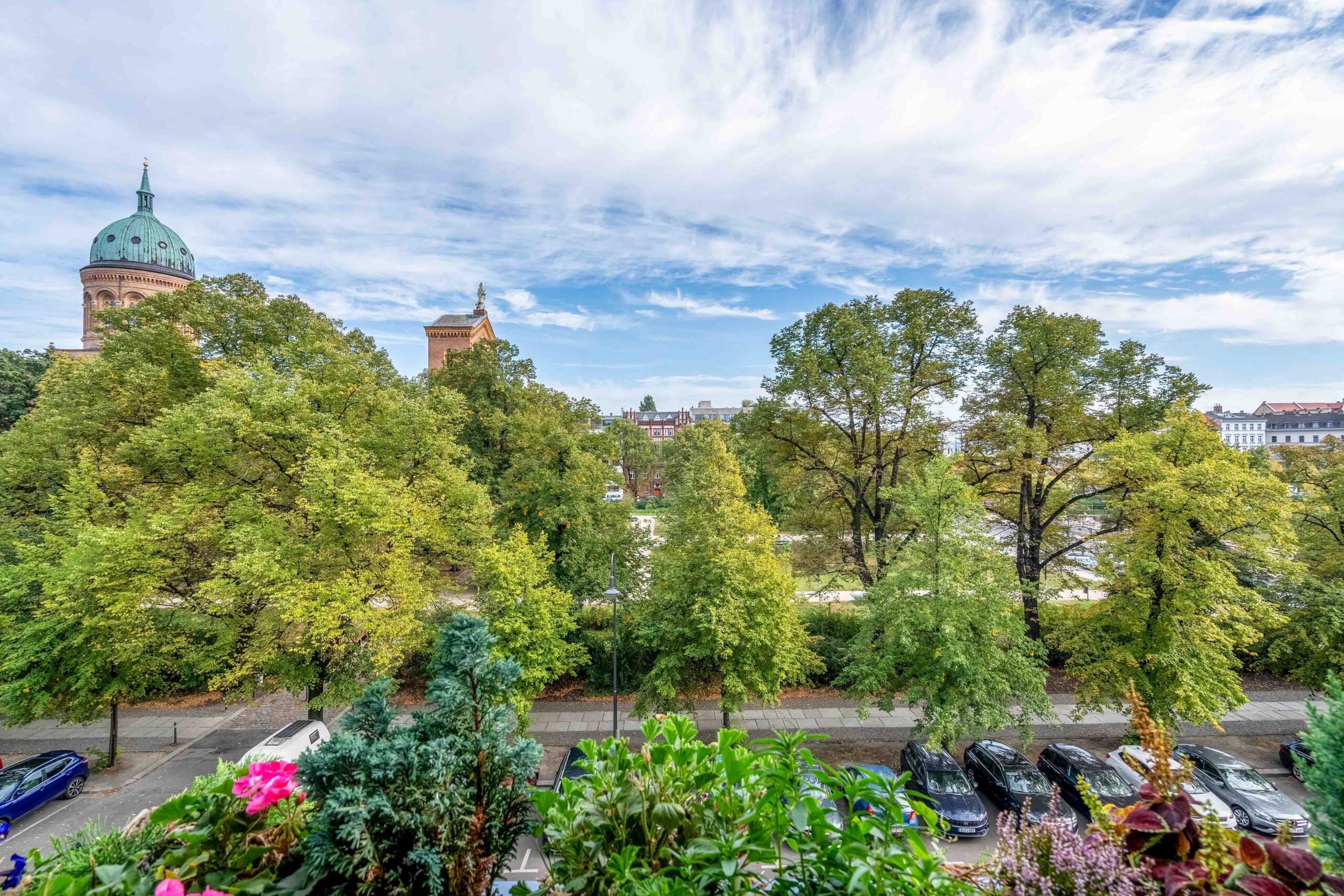 Blick von der Wohnung