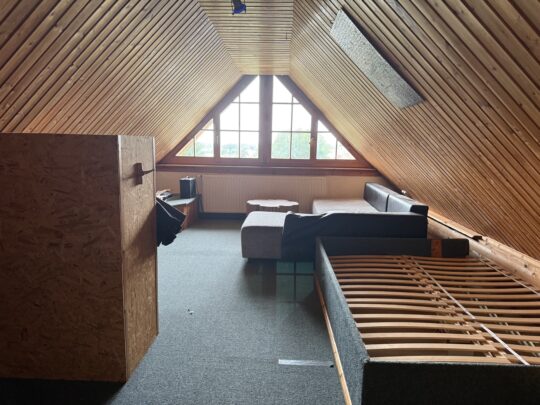 Ausgebauter Spitzboden